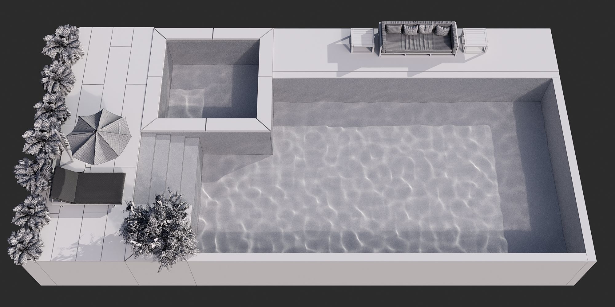 SWIMMING POOL NO89 A 3D model_9