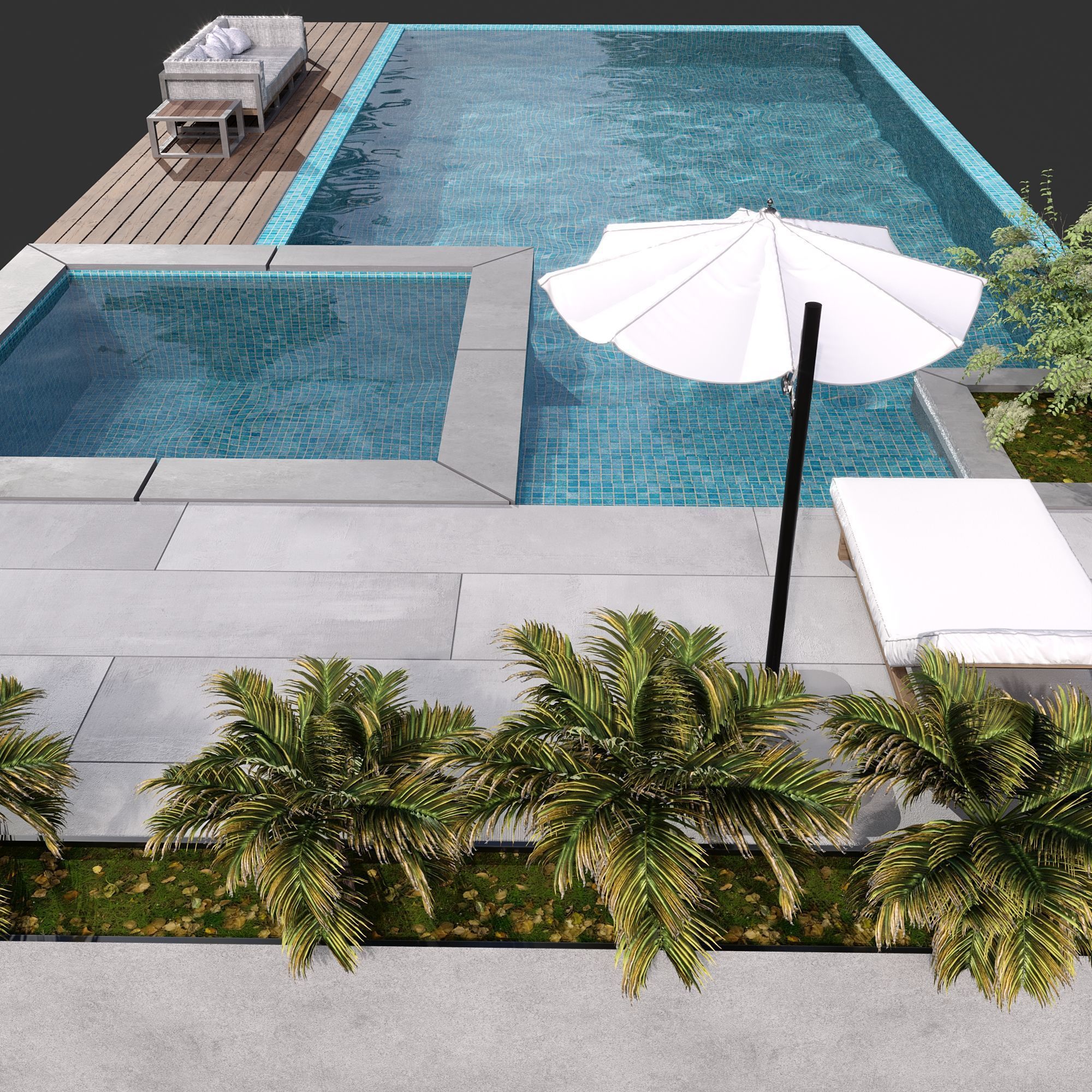 SWIMMING POOL NO89 A 3D model_4