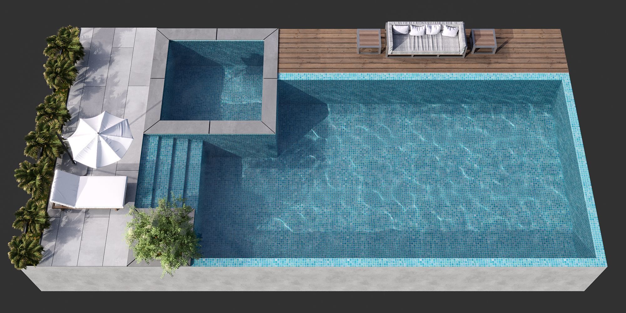 SWIMMING POOL NO89 A 3D model_2