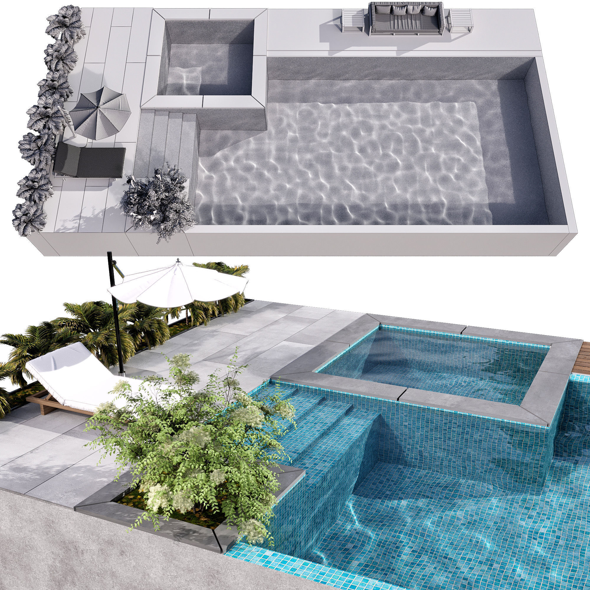 SWIMMING POOL NO89 A 3D model_8