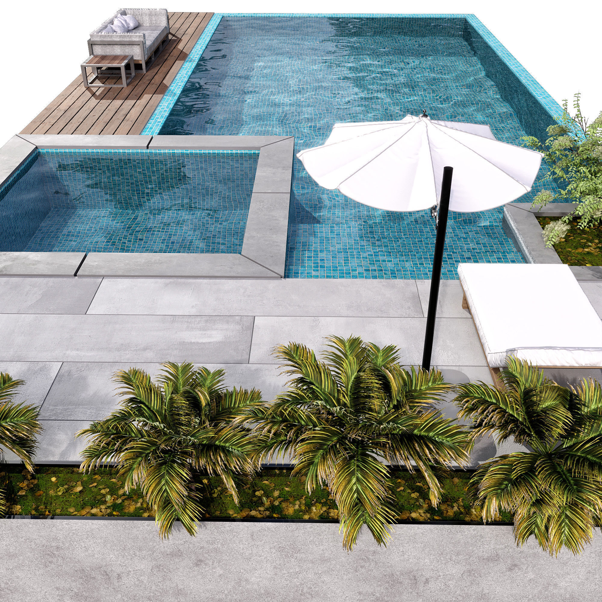 SWIMMING POOL NO89 A 3D model_6
