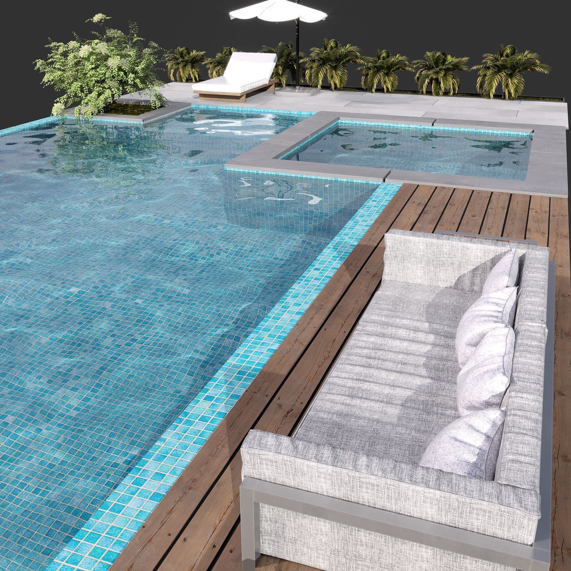 SWIMMING POOL NO89 A 3D model_5