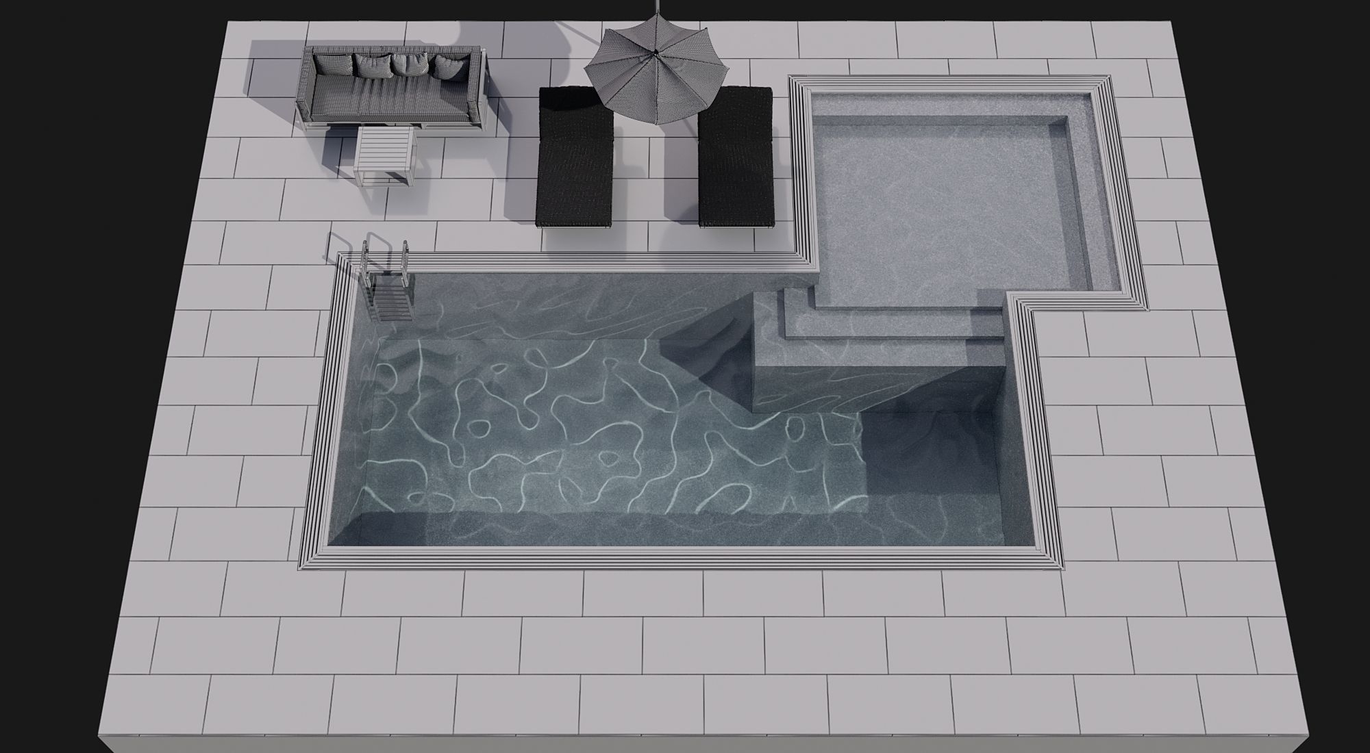 SWIMMING POOL NO87 A 3D model_10