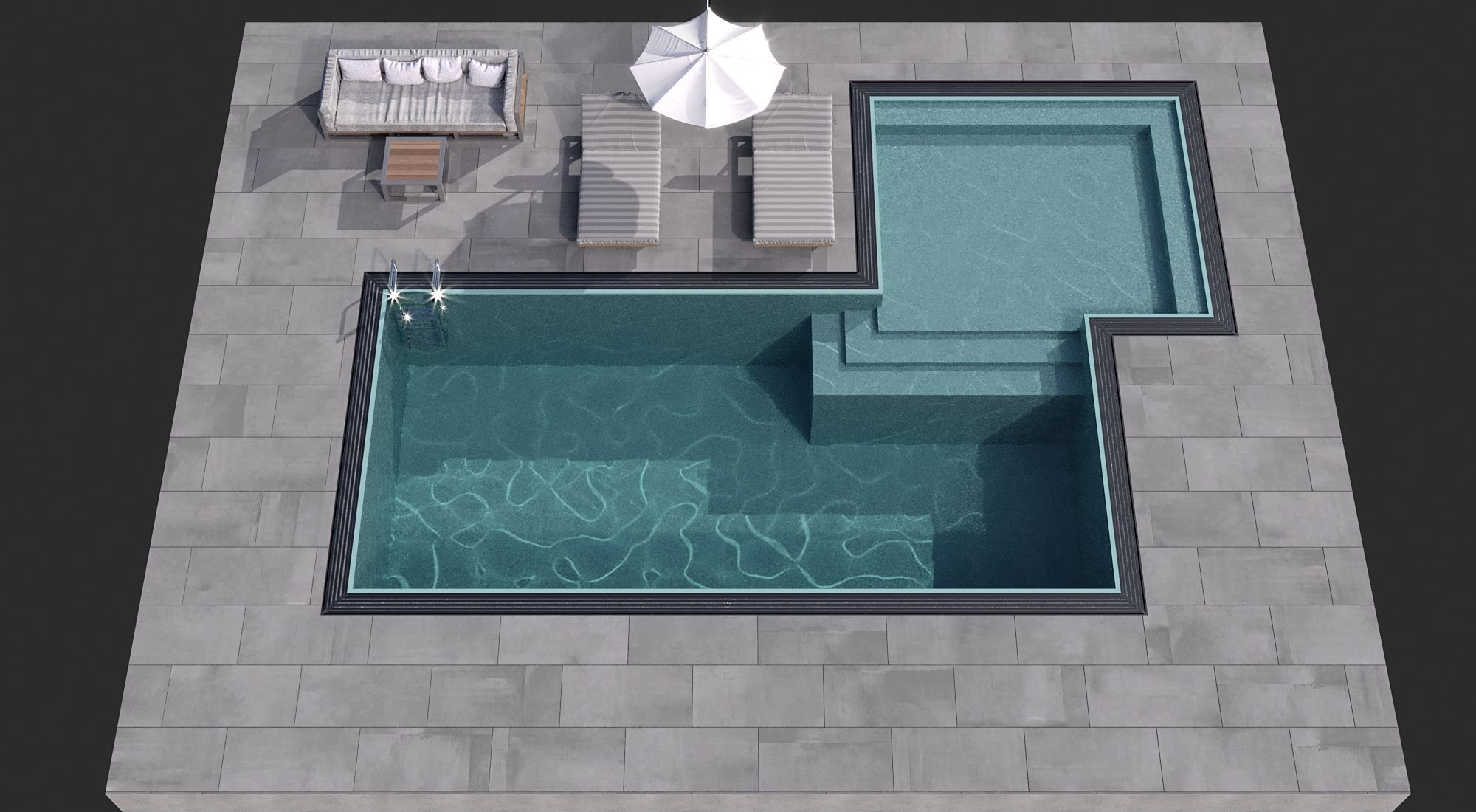 SWIMMING POOL NO87 A 3D model_1