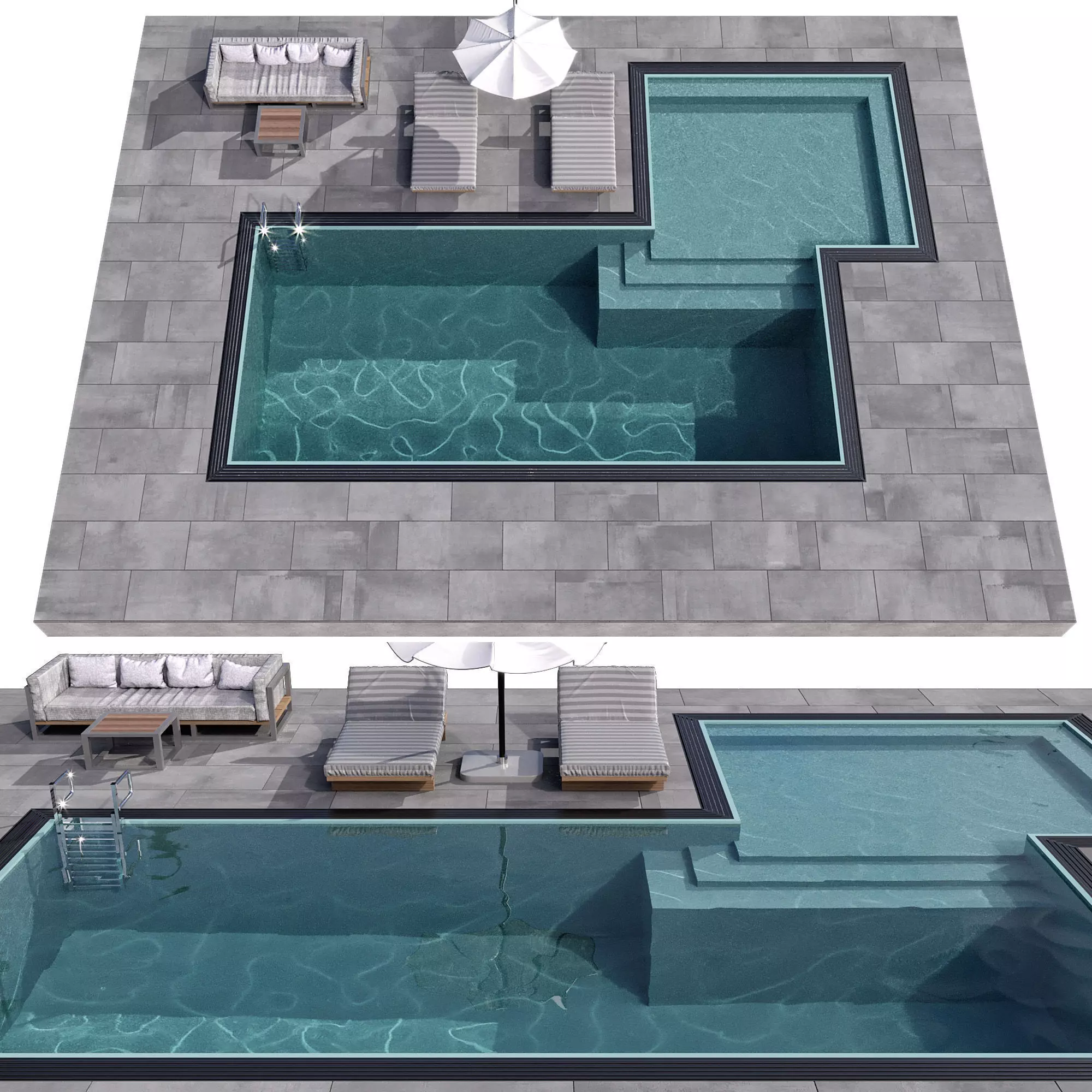 SWIMMING POOL NO87 A 3D model_0