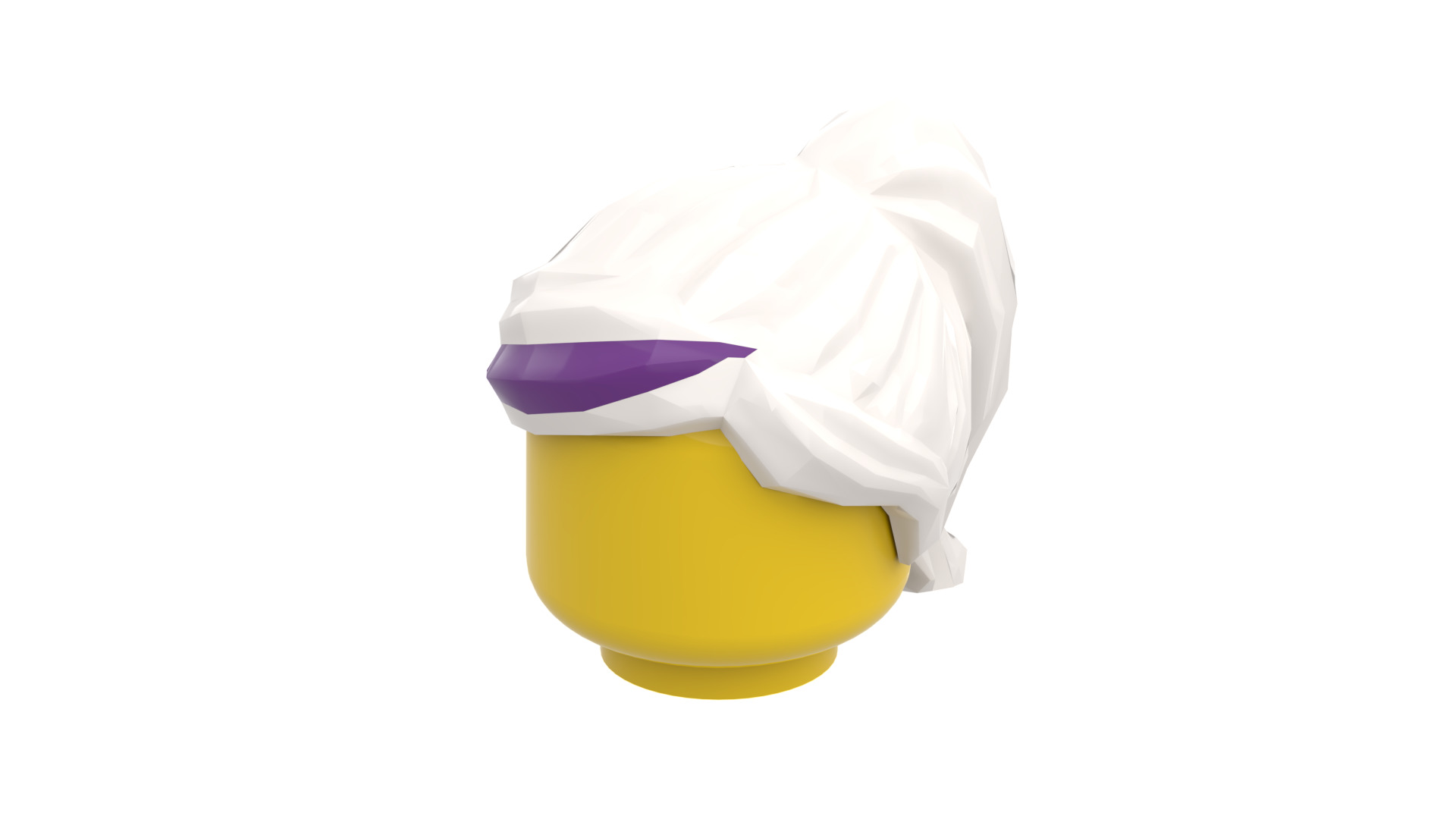 TwindBricks3D - Minifigure Hair pack 12 3D print model_32