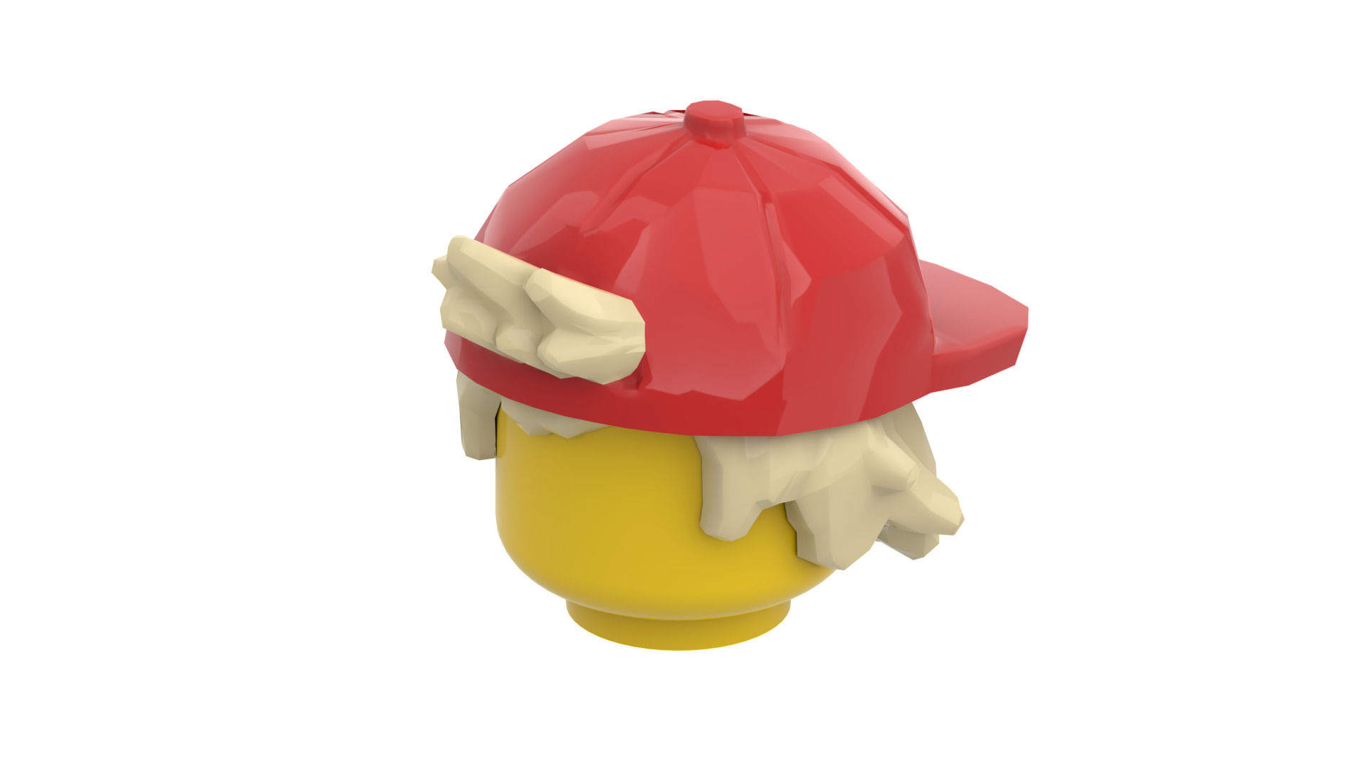 TwindBricks3D - Minifigure Hair pack 12 3D print model_8