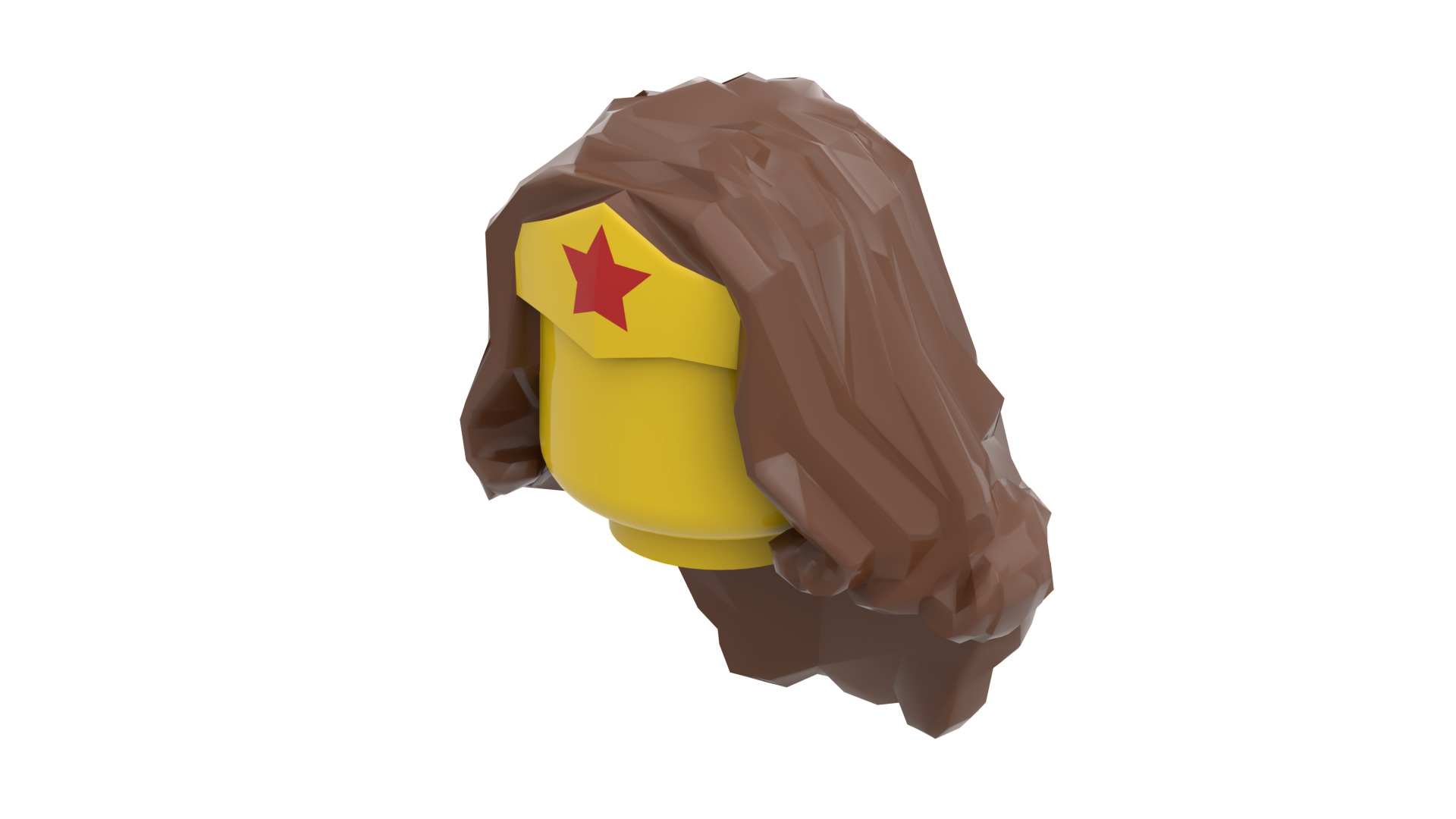 TwindBricks3D - Minifigure Hair pack 12 3D print model_27