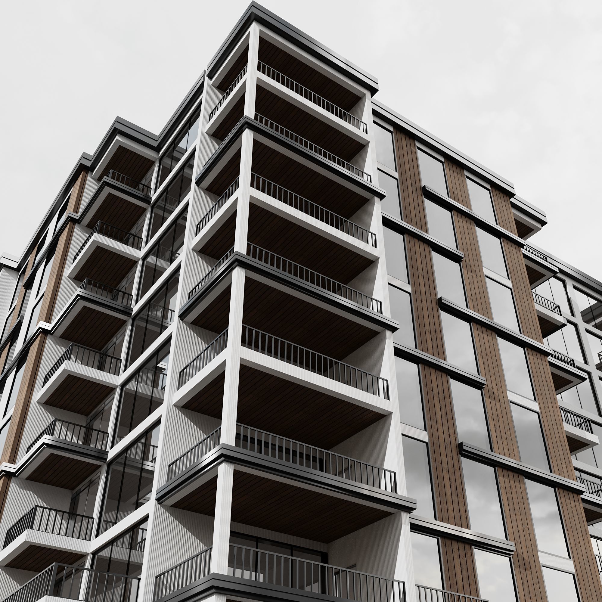 RESIDENTIAL BUILDING NO80 A 3D model_3