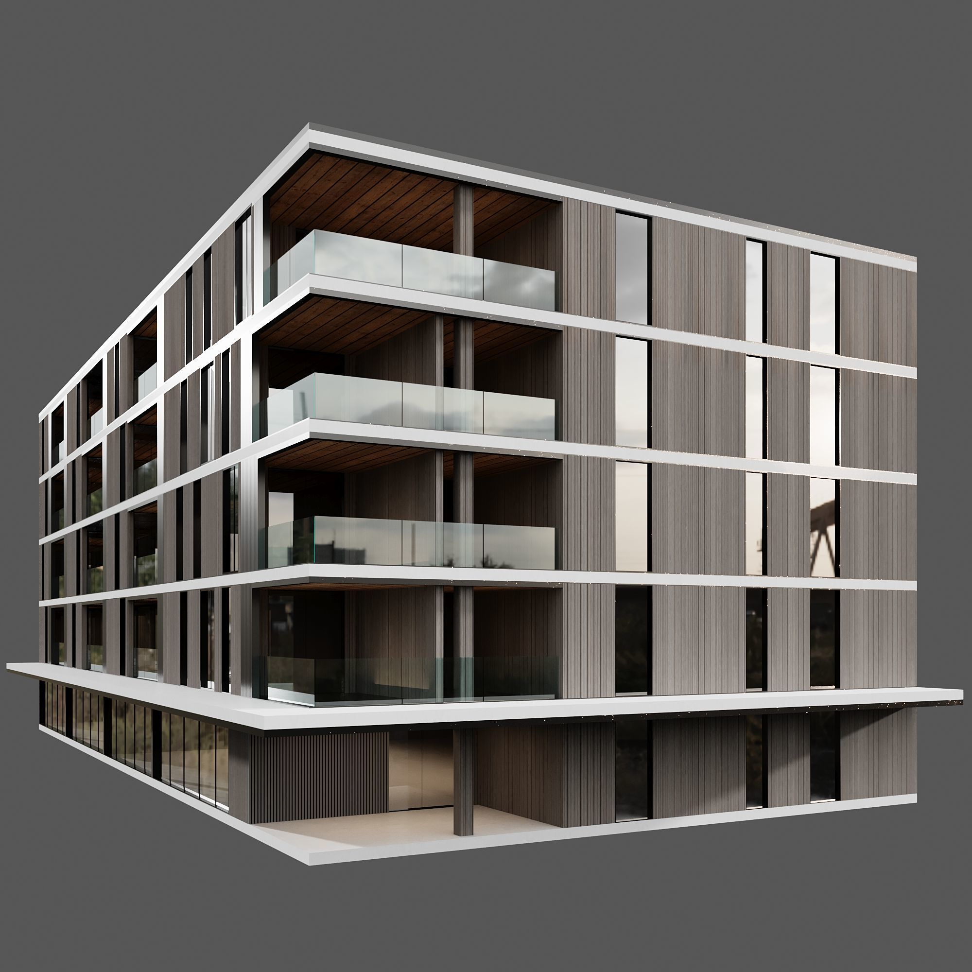 RESIDENTIAL BUILDING NO76 A 3D model_4