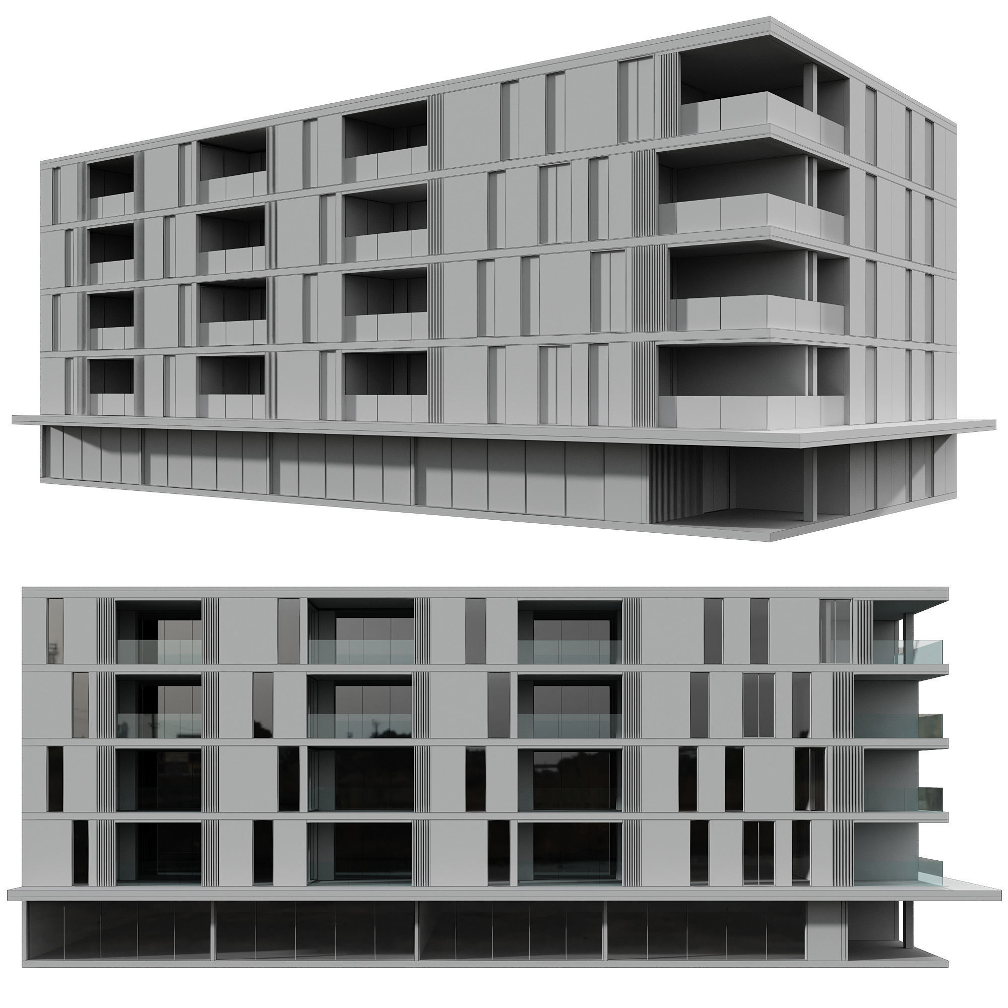 RESIDENTIAL BUILDING NO76 A 3D model_9