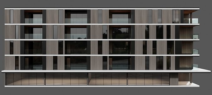 RESIDENTIAL BUILDING NO76 A 3D model 3