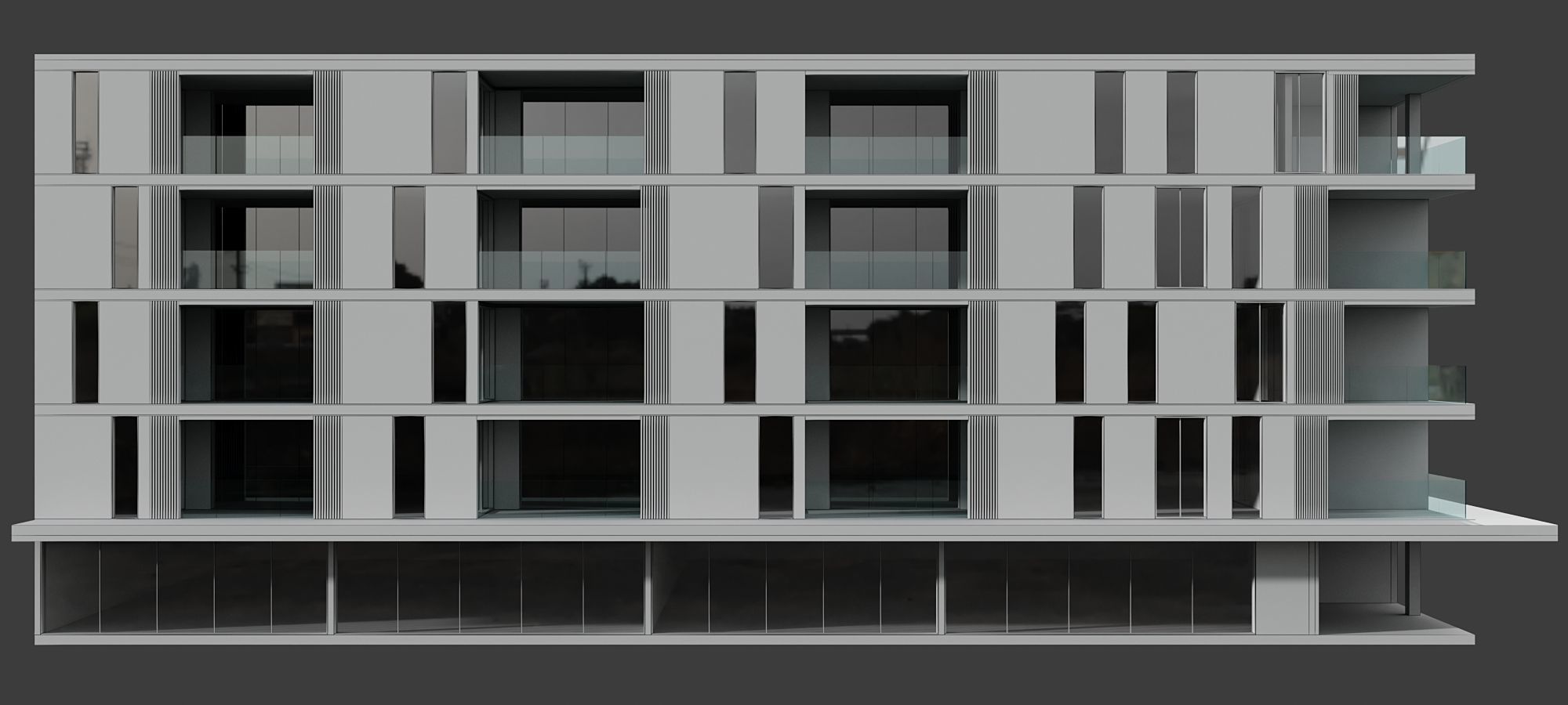 RESIDENTIAL BUILDING NO76 A 3D model_11
