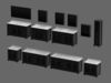 Vanity Cabinets - Batch BB - 13 Models 3D model_1