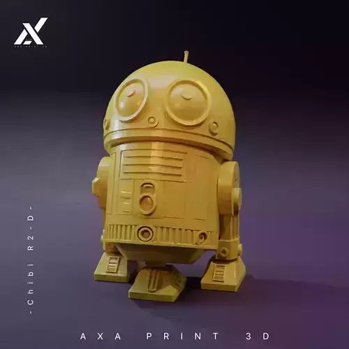 Chibi R2-D2 3 - Cute Star Wars Collectible Figurine