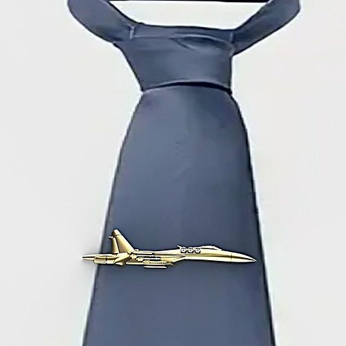 Airplane Tie Clip 3D print model