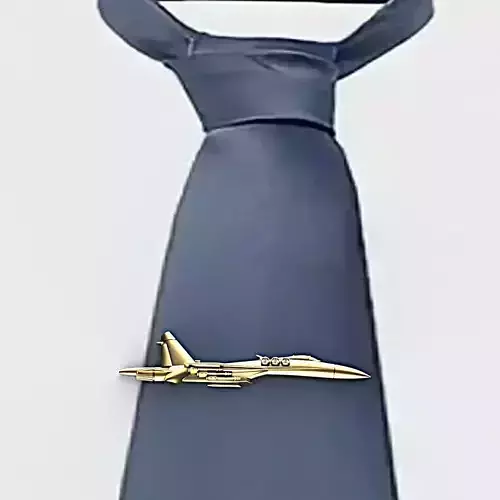 Airplane Tie Clip