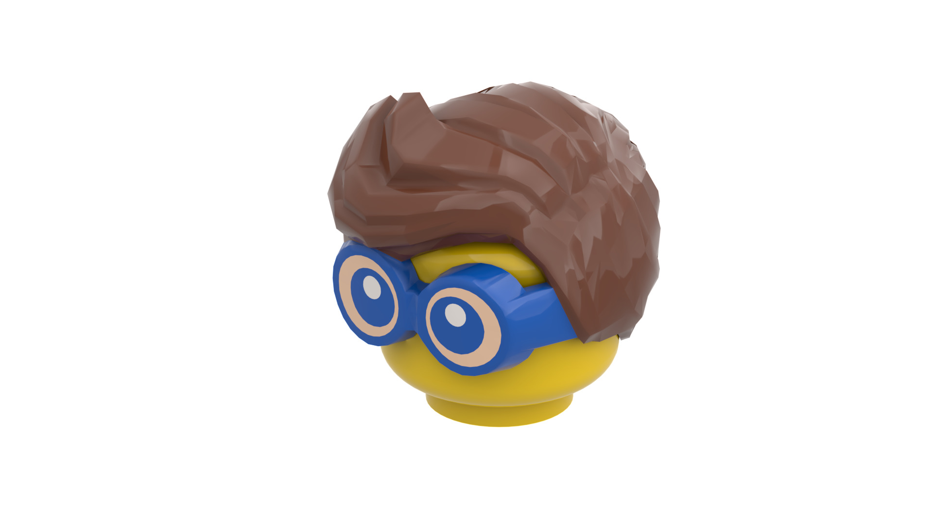 TwindBricks3D - Minifigure Hair pack 13 3D print model_12