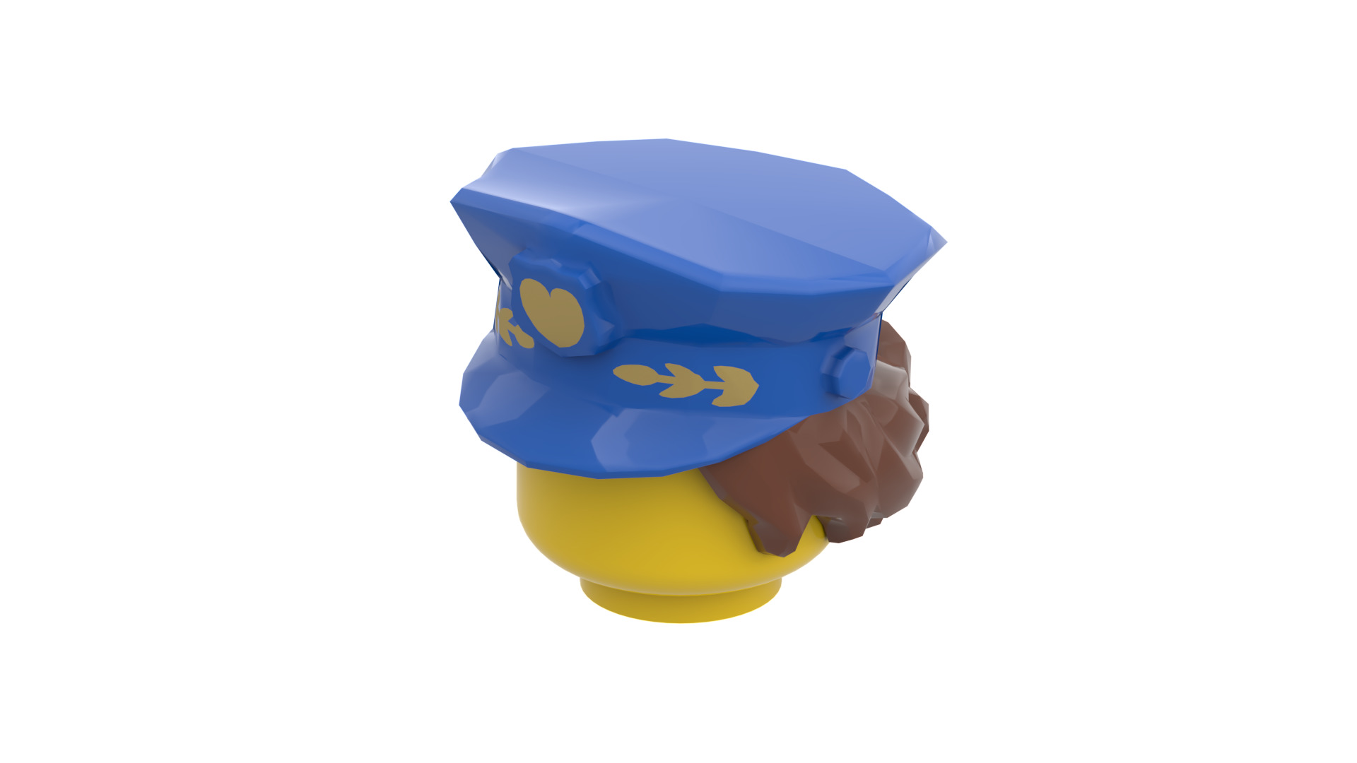 TwindBricks3D - Minifigure Hair pack 13 3D print model_18