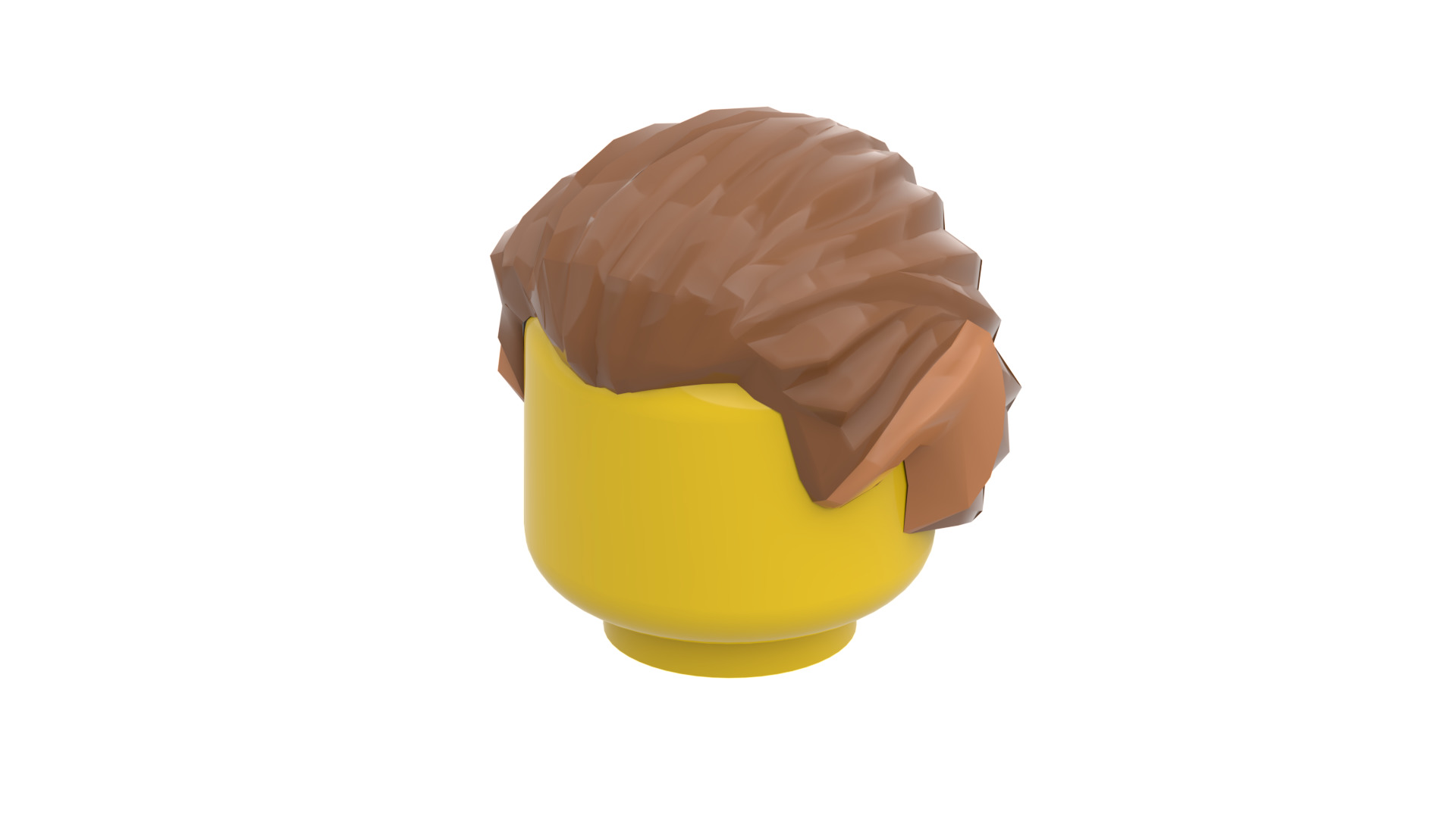 TwindBricks3D - Minifigure Hair pack 13 3D print model_11