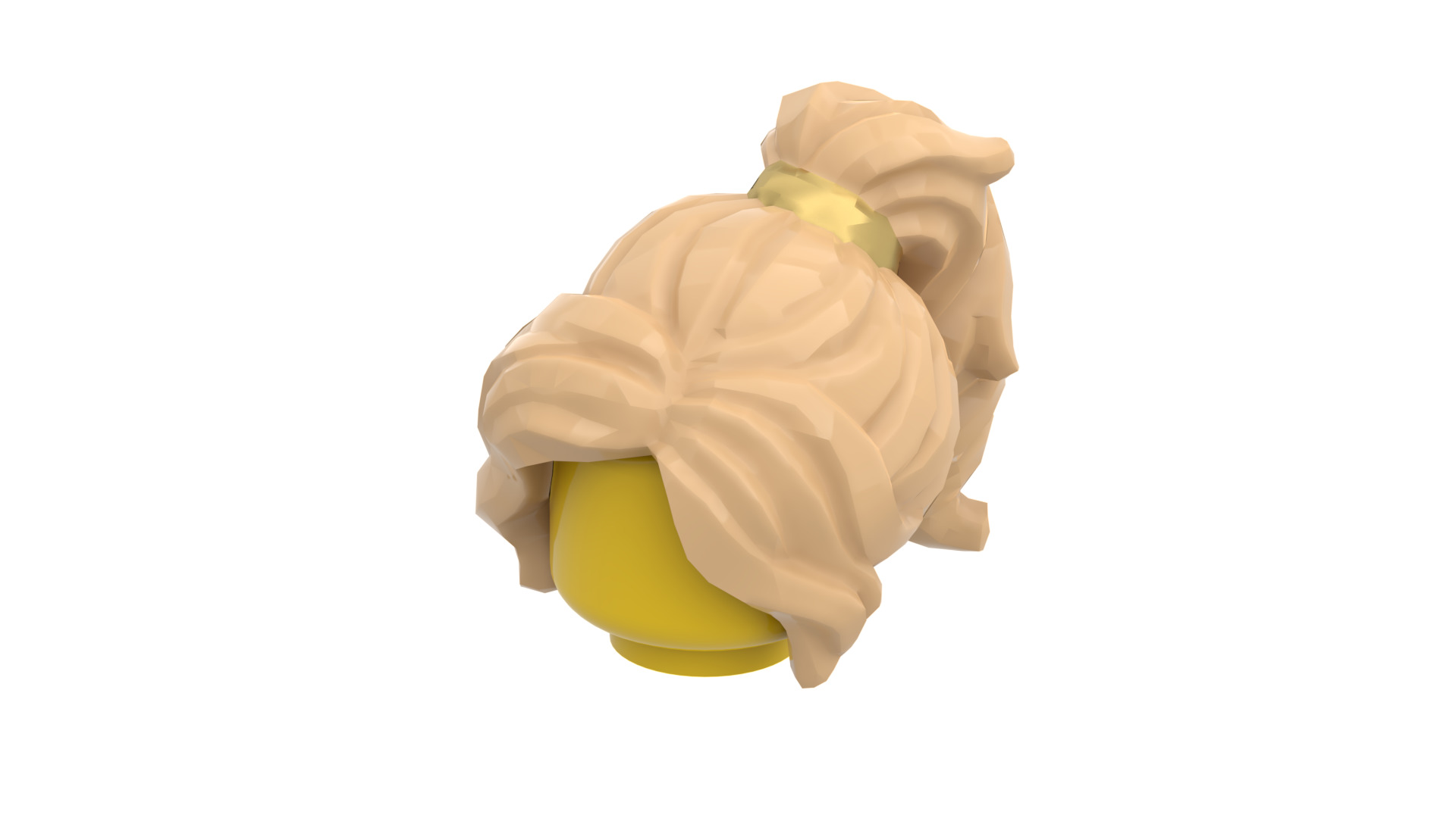 TwindBricks3D - Minifigure Hair pack 13 3D print model_30