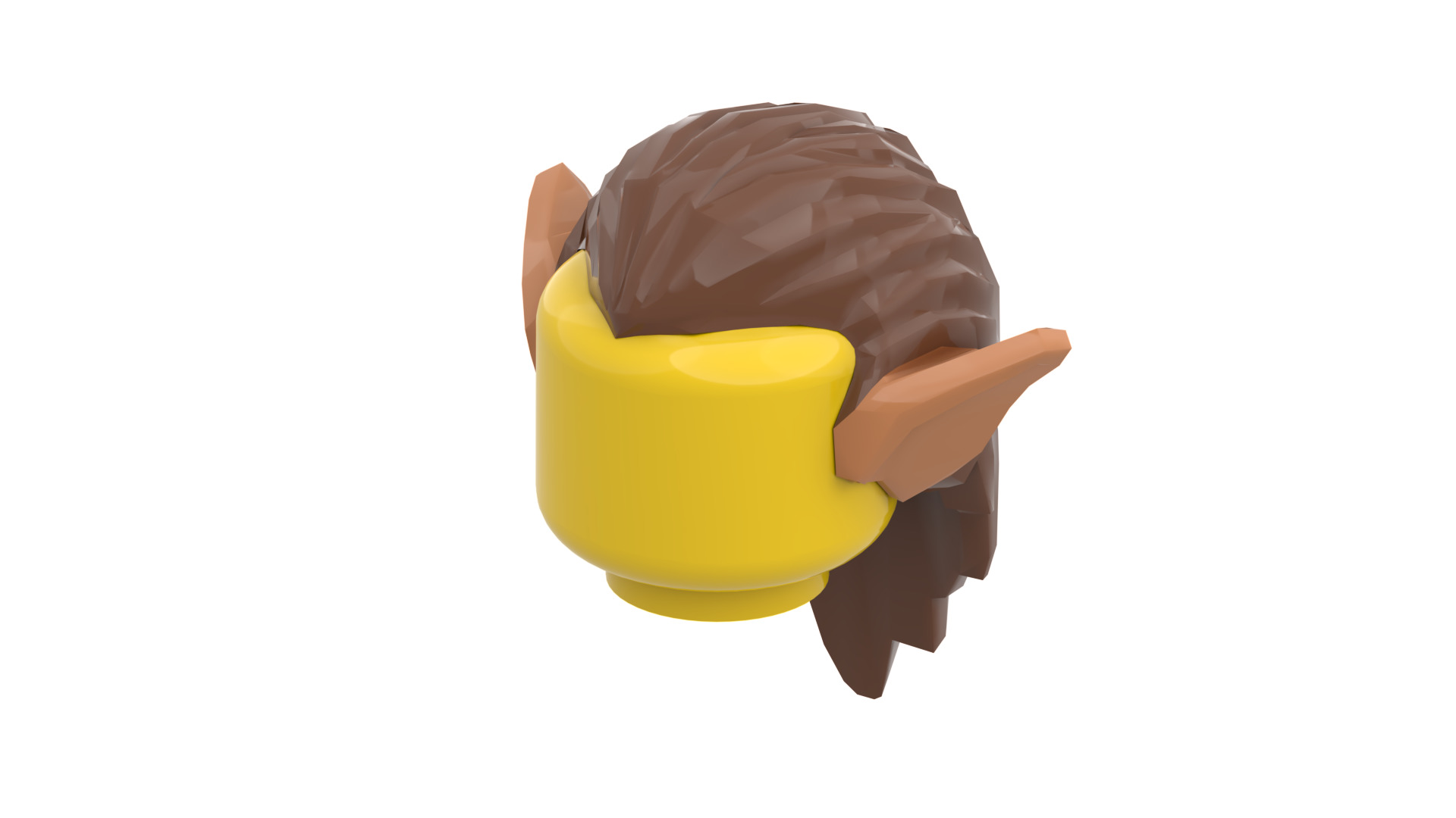 TwindBricks3D - Minifigure Hair pack 13 3D print model_23