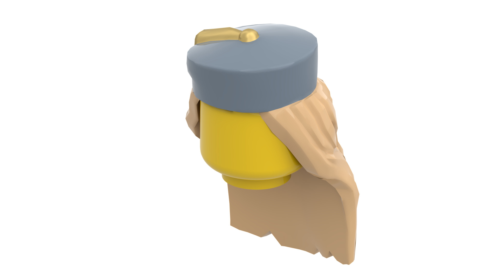 TwindBricks3D - Minifigure Hair pack 13 3D print model_9