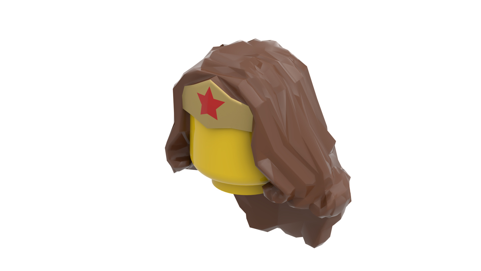 TwindBricks3D - Minifigure Hair pack 13 3D print model_29