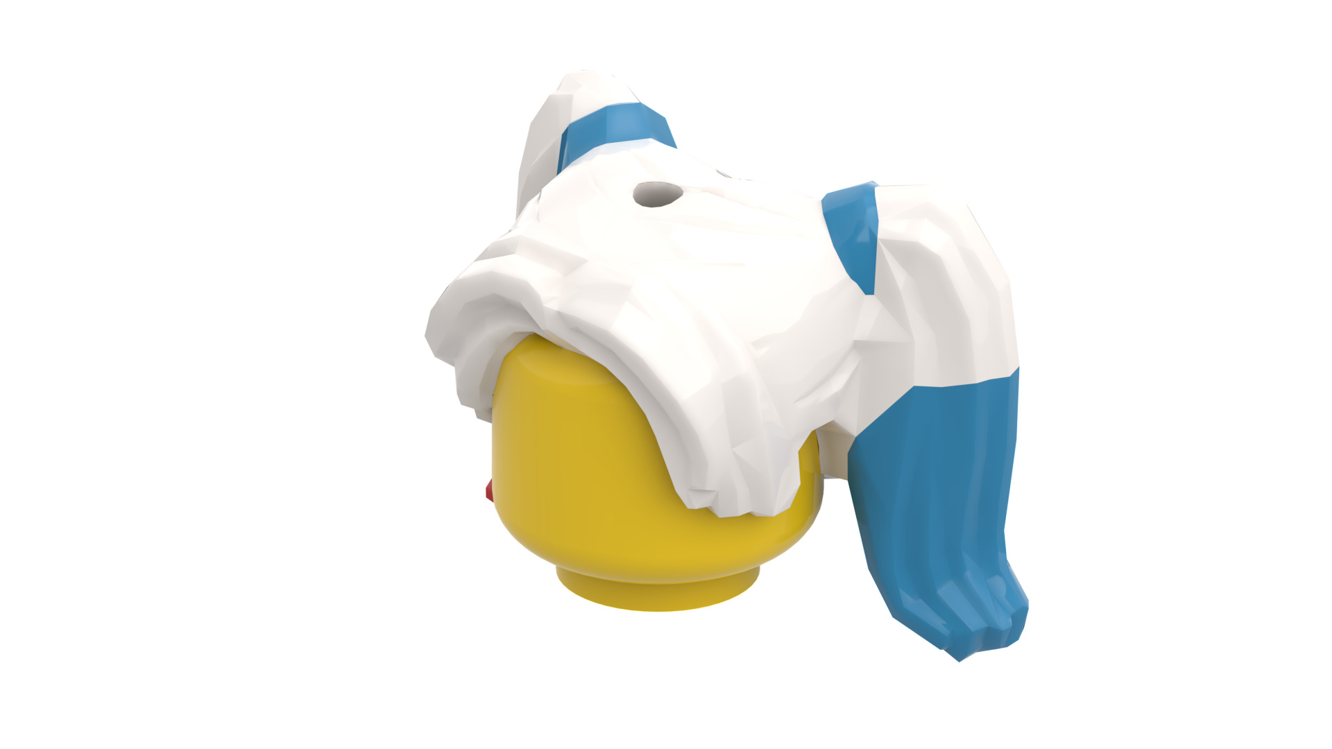 TwindBricks3D - Minifigure Hair pack 13 3D print model_6