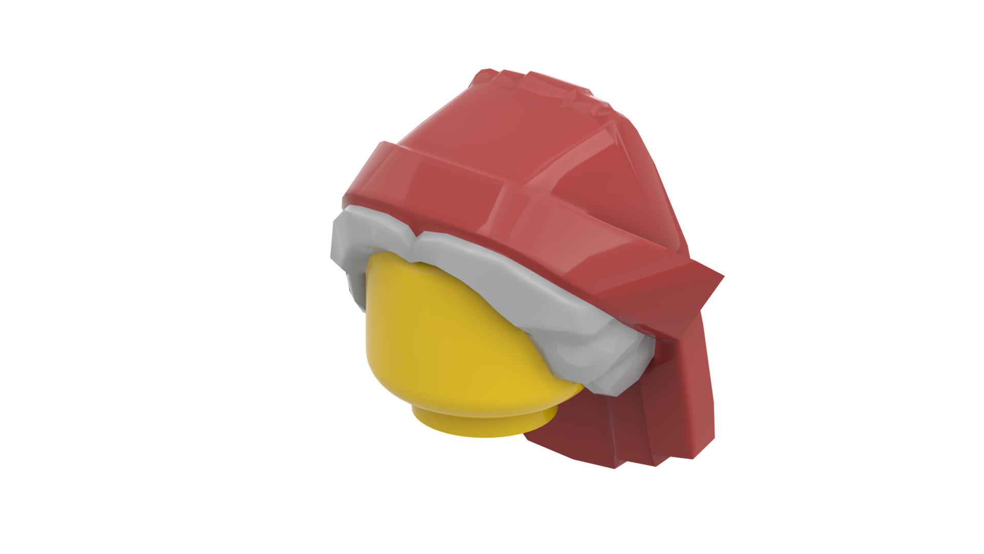 TwindBricks3D - Minifigure Hair pack 13 3D print model_32