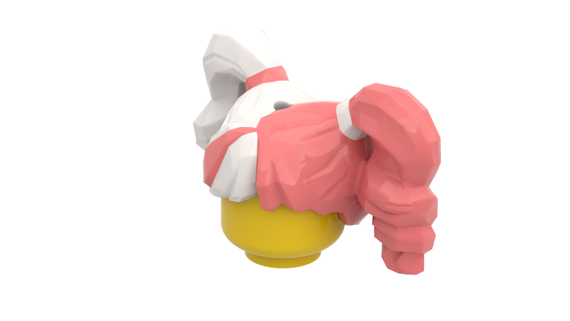 TwindBricks3D - Minifigure Hair pack 15 3D print model_24