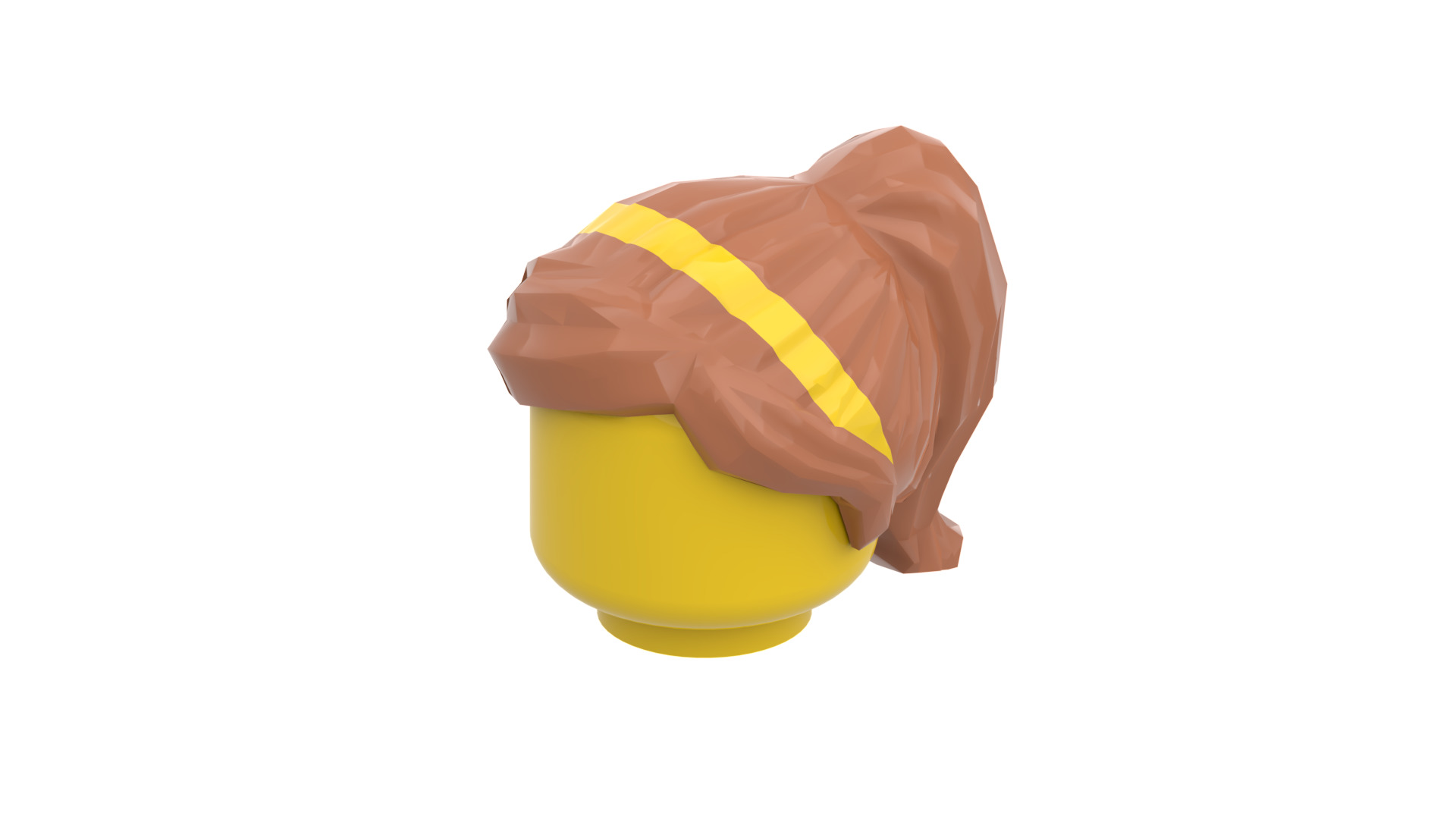 TwindBricks3D - Minifigure Hair pack 15 3D print model_7