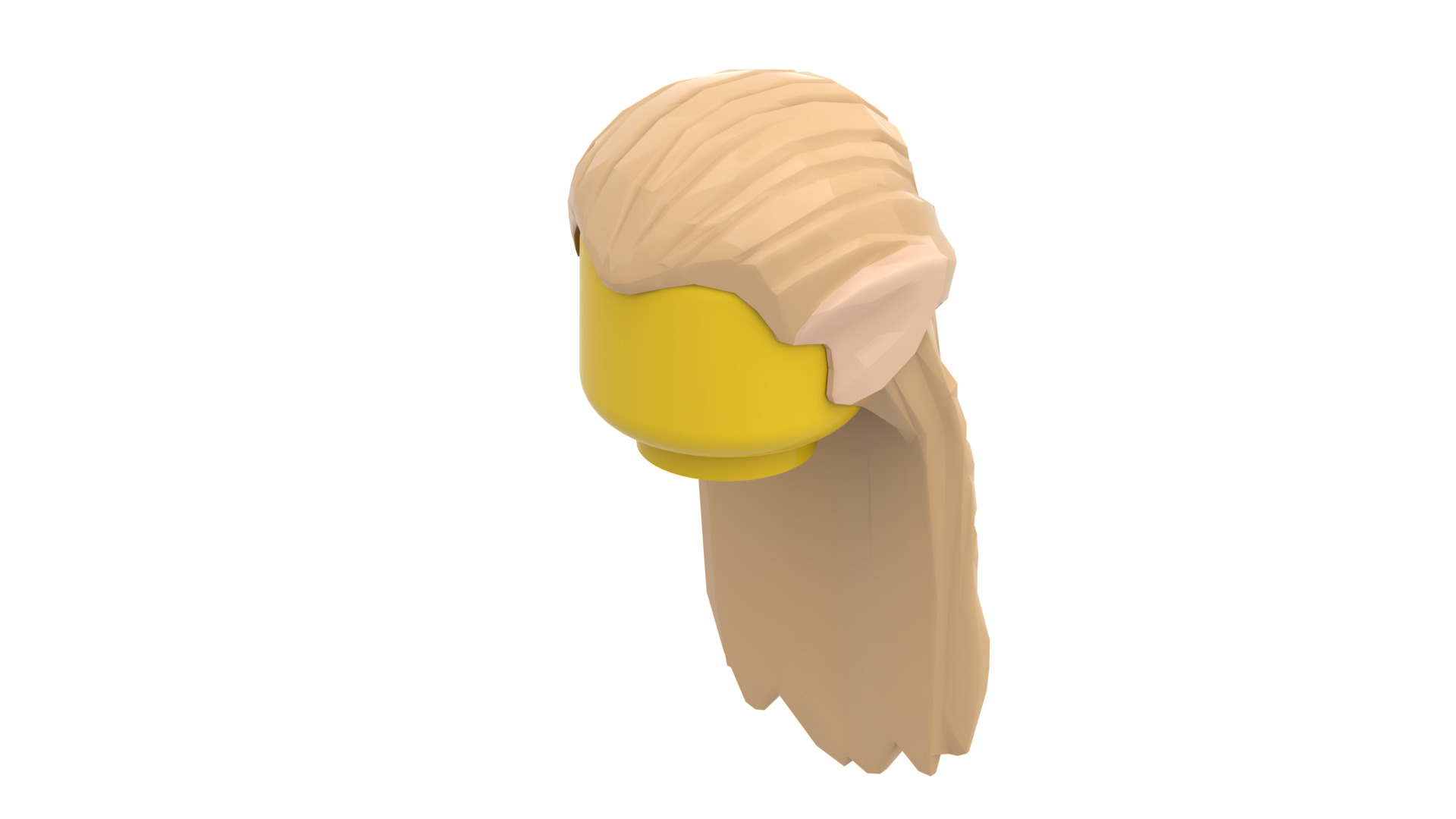 TwindBricks3D - Minifigure Hair pack 15 3D print model_16