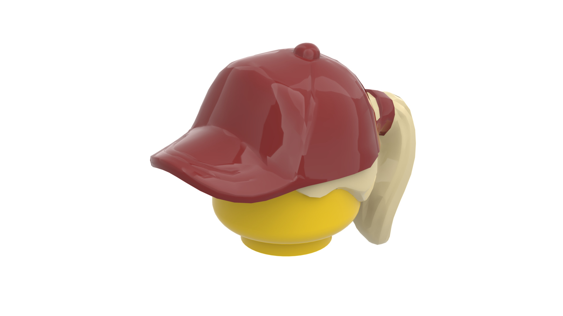 TwindBricks3D - Minifigure Hair pack 15 3D print model_36