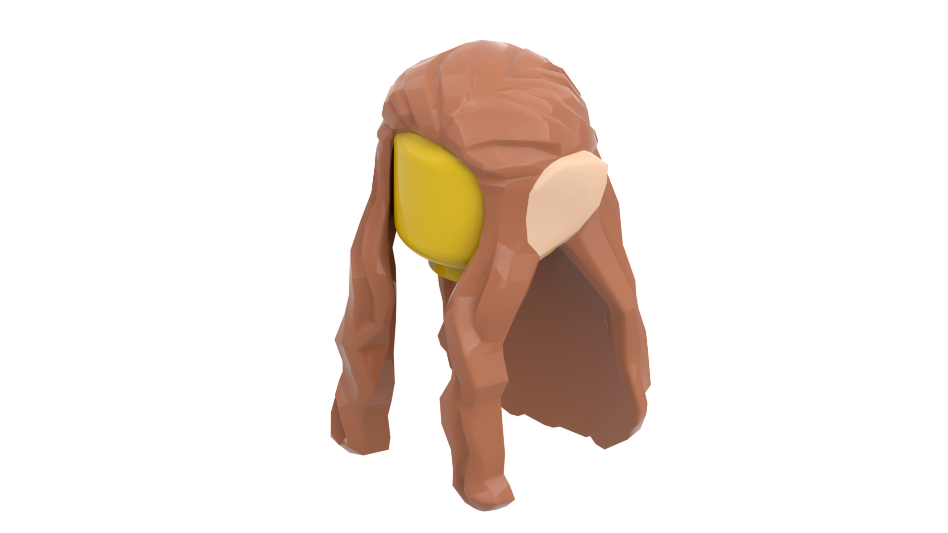 TwindBricks3D - Minifigure Hair pack 15 3D print model_18