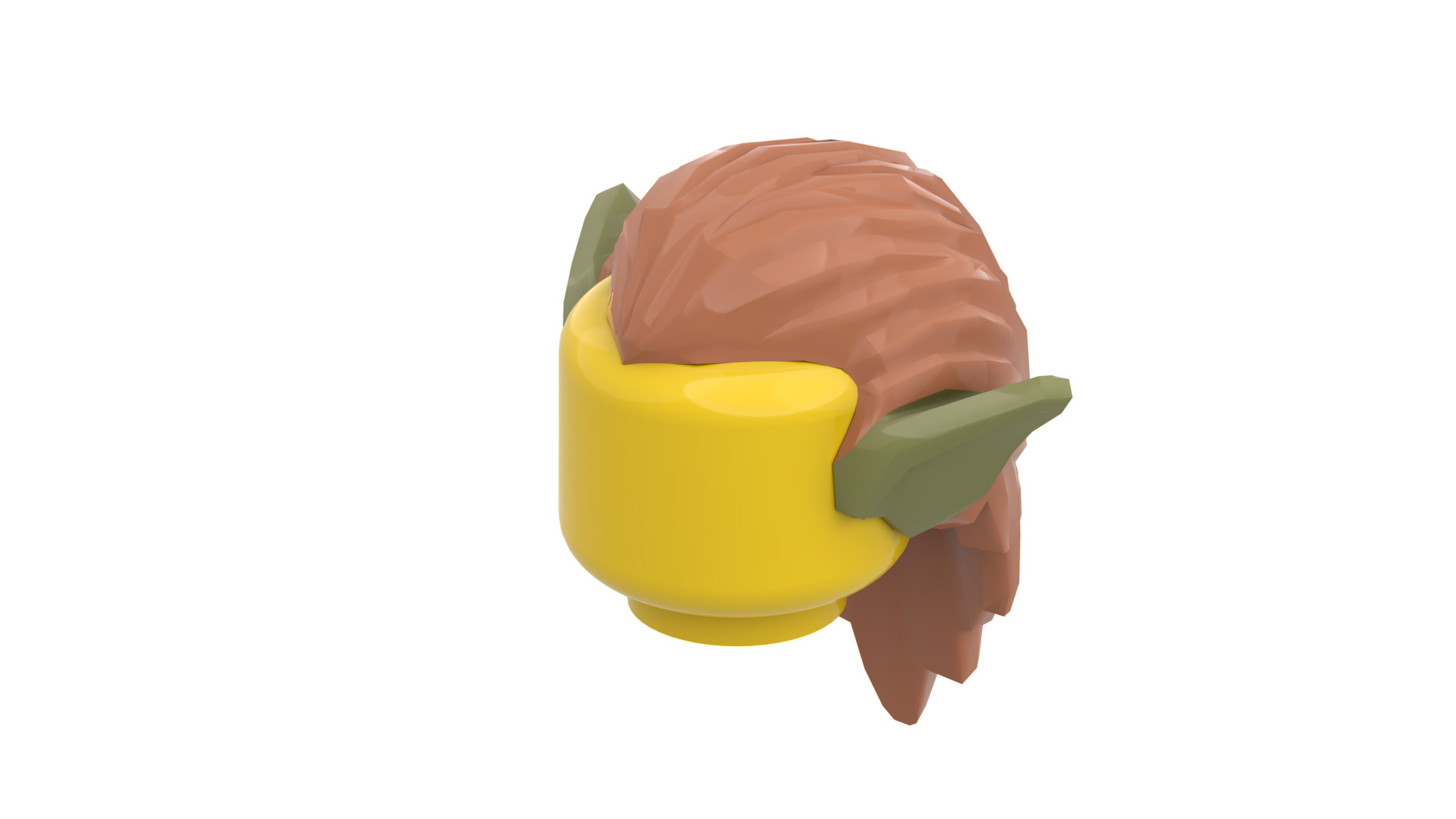 TwindBricks3D - Minifigure Hair pack 15 3D print model_14