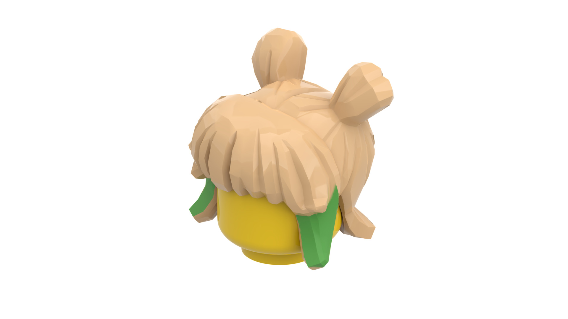 TwindBricks3D - Minifigure Hair pack 15 3D print model_40