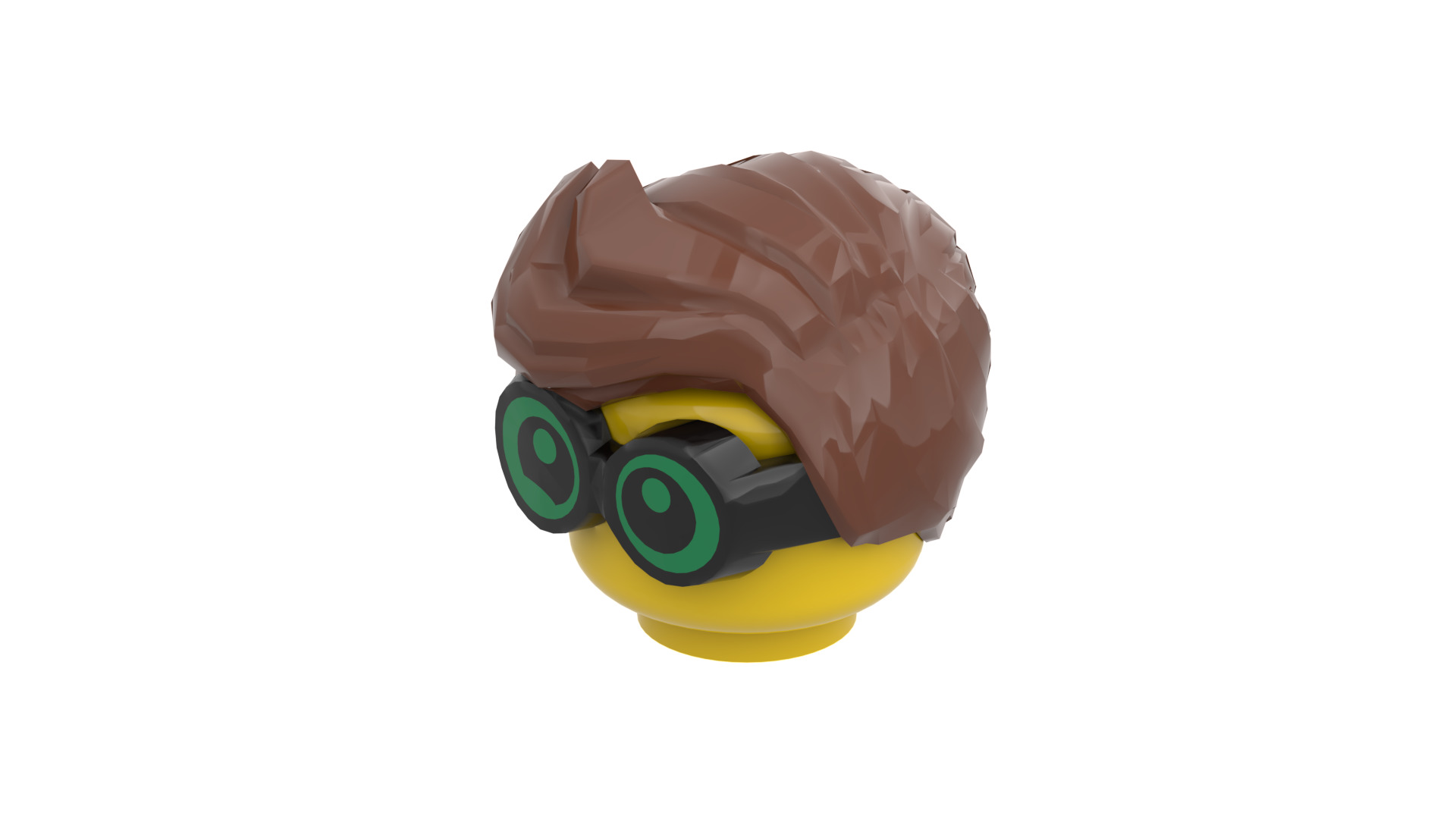 TwindBricks3D - Minifigure Hair pack 15 3D print model_28