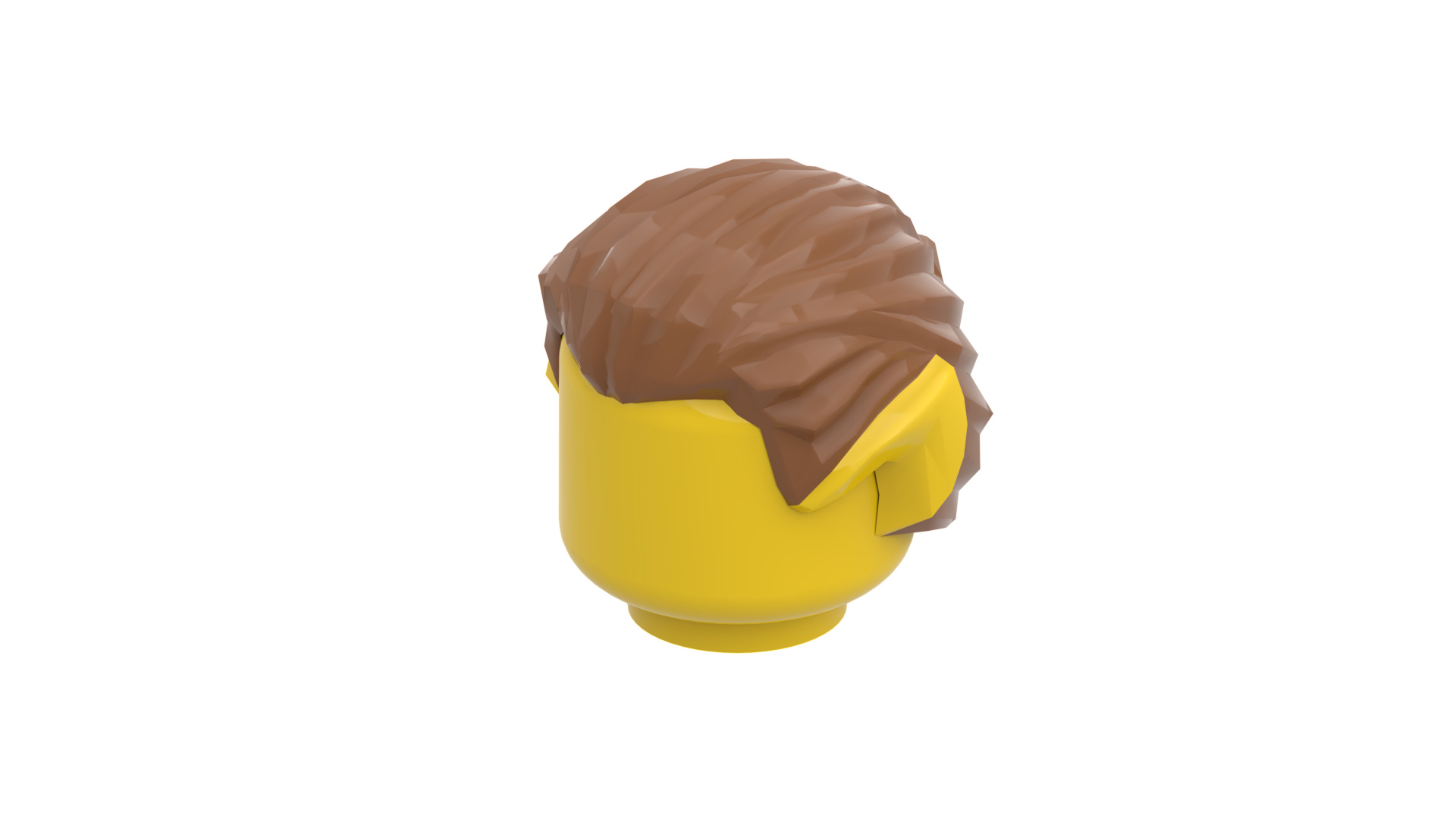 TwindBricks3D - Minifigure Hair pack 15 3D print model_27