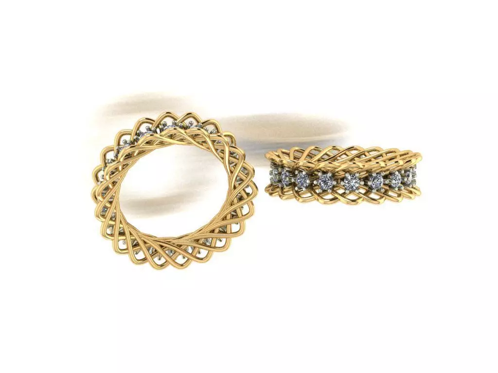 Latest Traditional Ring 3D print model