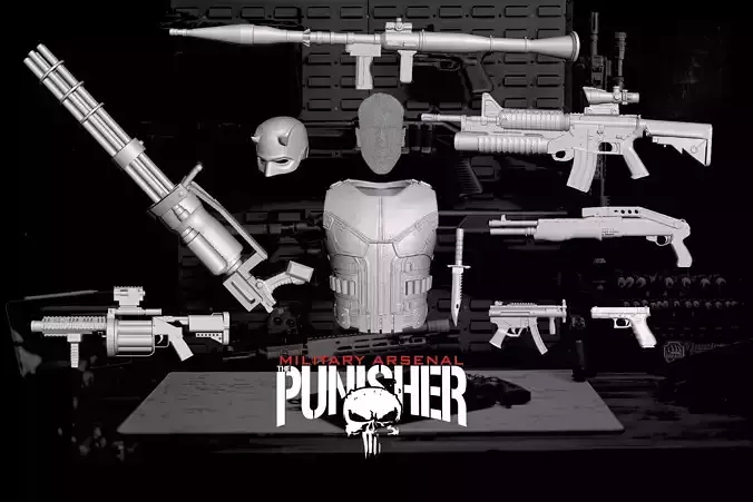 The Punisher MCU Kit