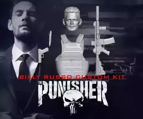 BILLY RUSSO MCU Kit 3D print model