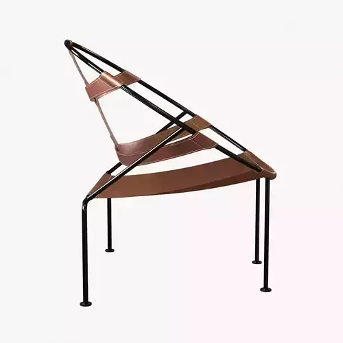 FDC1 leather armchair by objekto