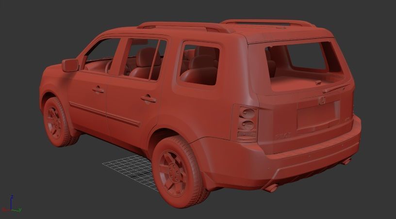 H Pilot 2010 3D print model_2