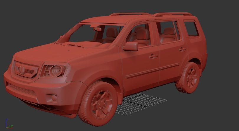 H Pilot 2010 3D print model_1