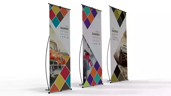 L-Banner Display Set - 3 Sizes