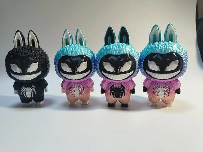 Labubu venom 3d stl 3D print model