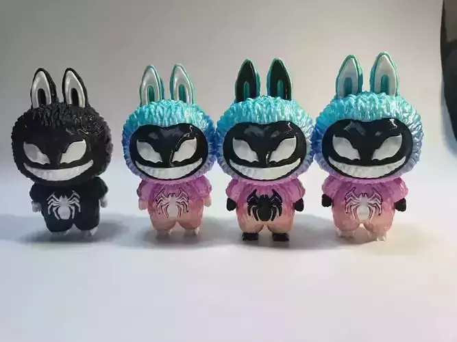Labubu venom 3d stl