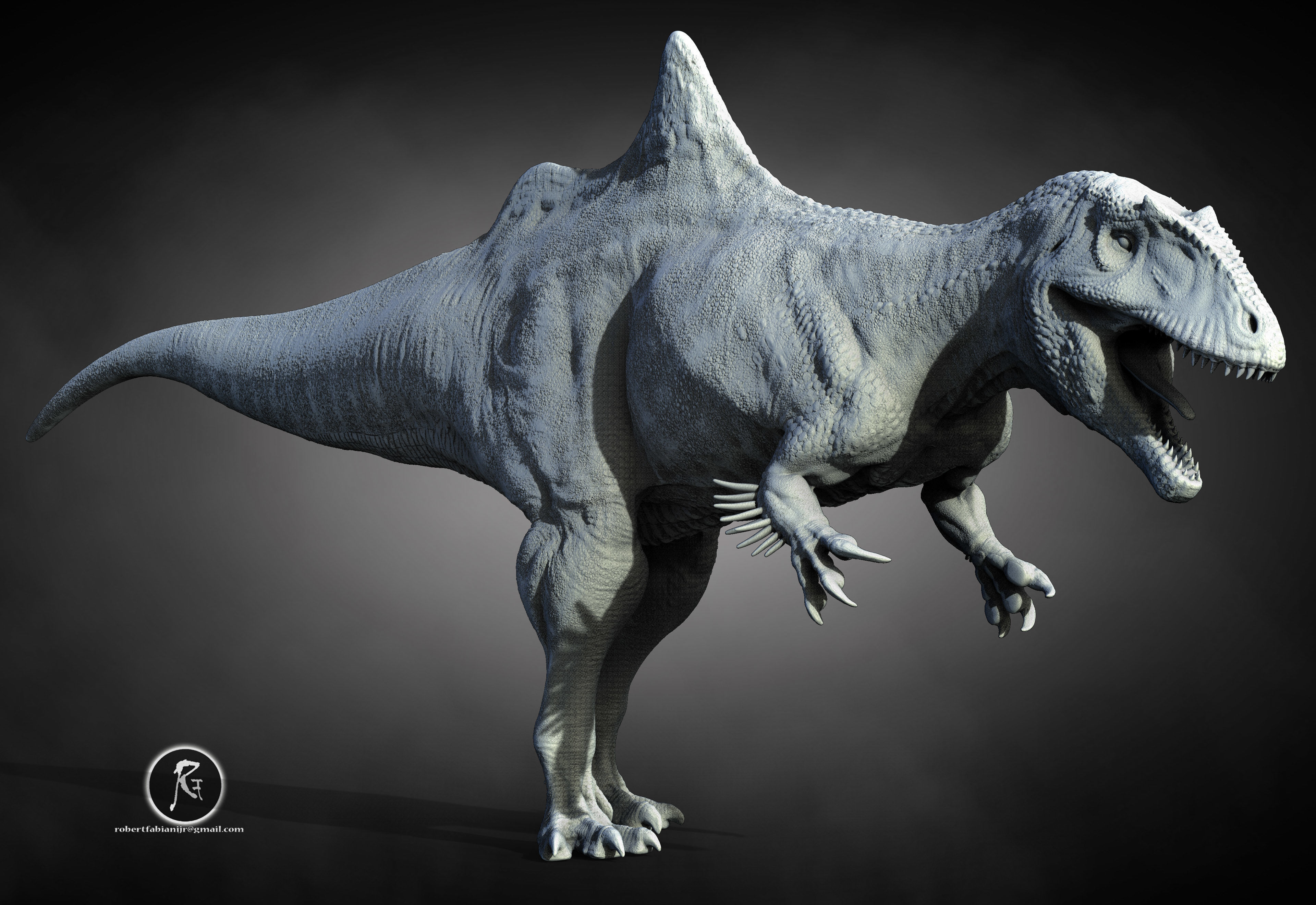 Concavenator  The Humpbacked Hunter 3D print model_1