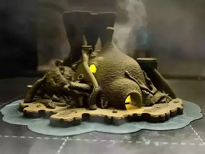 yodas hut in dagobah star wars print files 3D print model